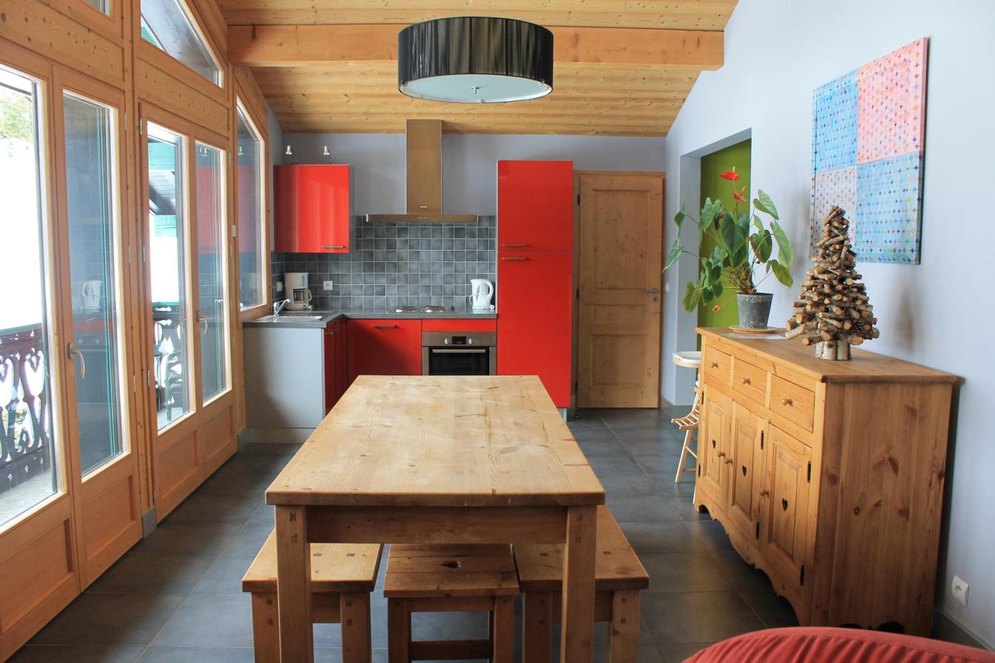 לה ג'ט Chalet Fleur Des Alpes מראה חיצוני תמונה