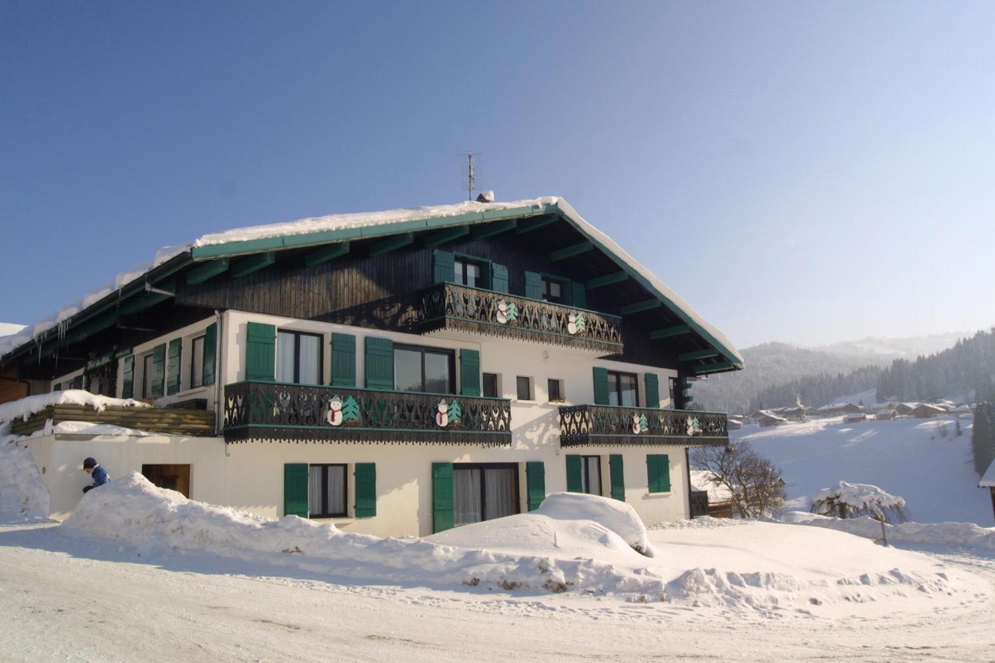 לה ג'ט Chalet Fleur Des Alpes מראה חיצוני תמונה