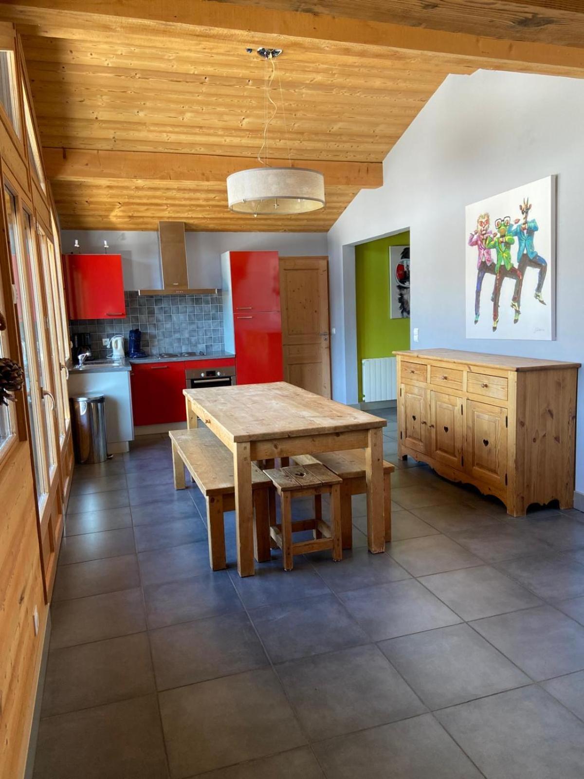 לה ג'ט Chalet Fleur Des Alpes מראה חיצוני תמונה