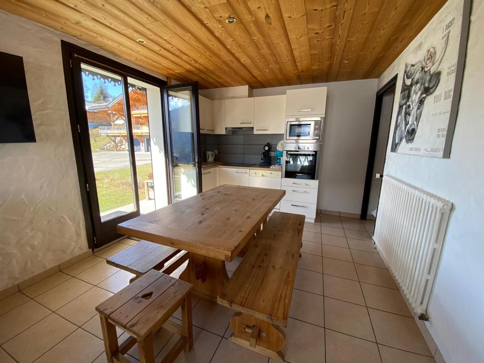 לה ג'ט Chalet Fleur Des Alpes מראה חיצוני תמונה