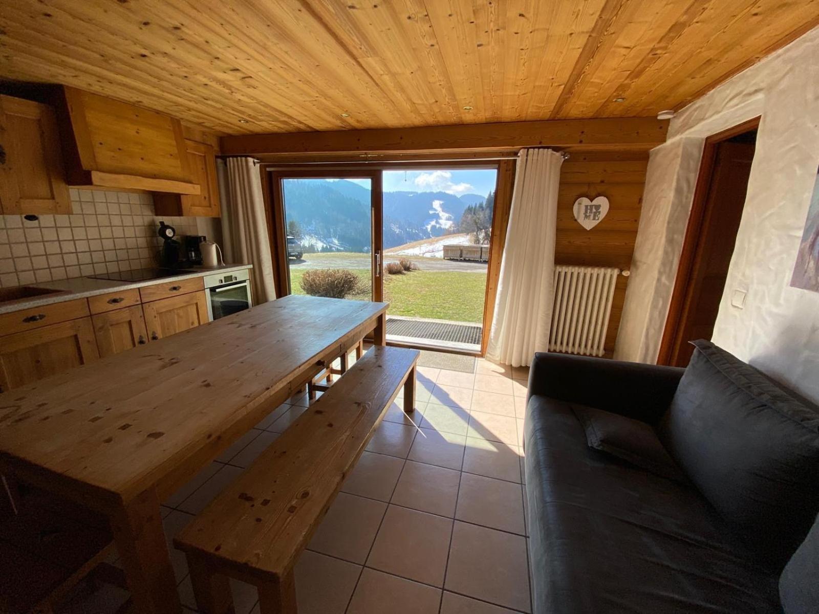 לה ג'ט Chalet Fleur Des Alpes מראה חיצוני תמונה