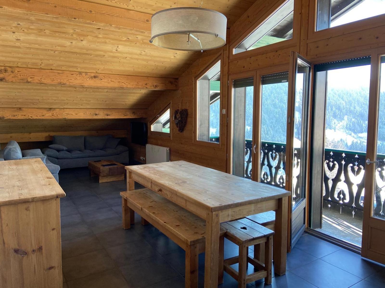 לה ג'ט Chalet Fleur Des Alpes מראה חיצוני תמונה
